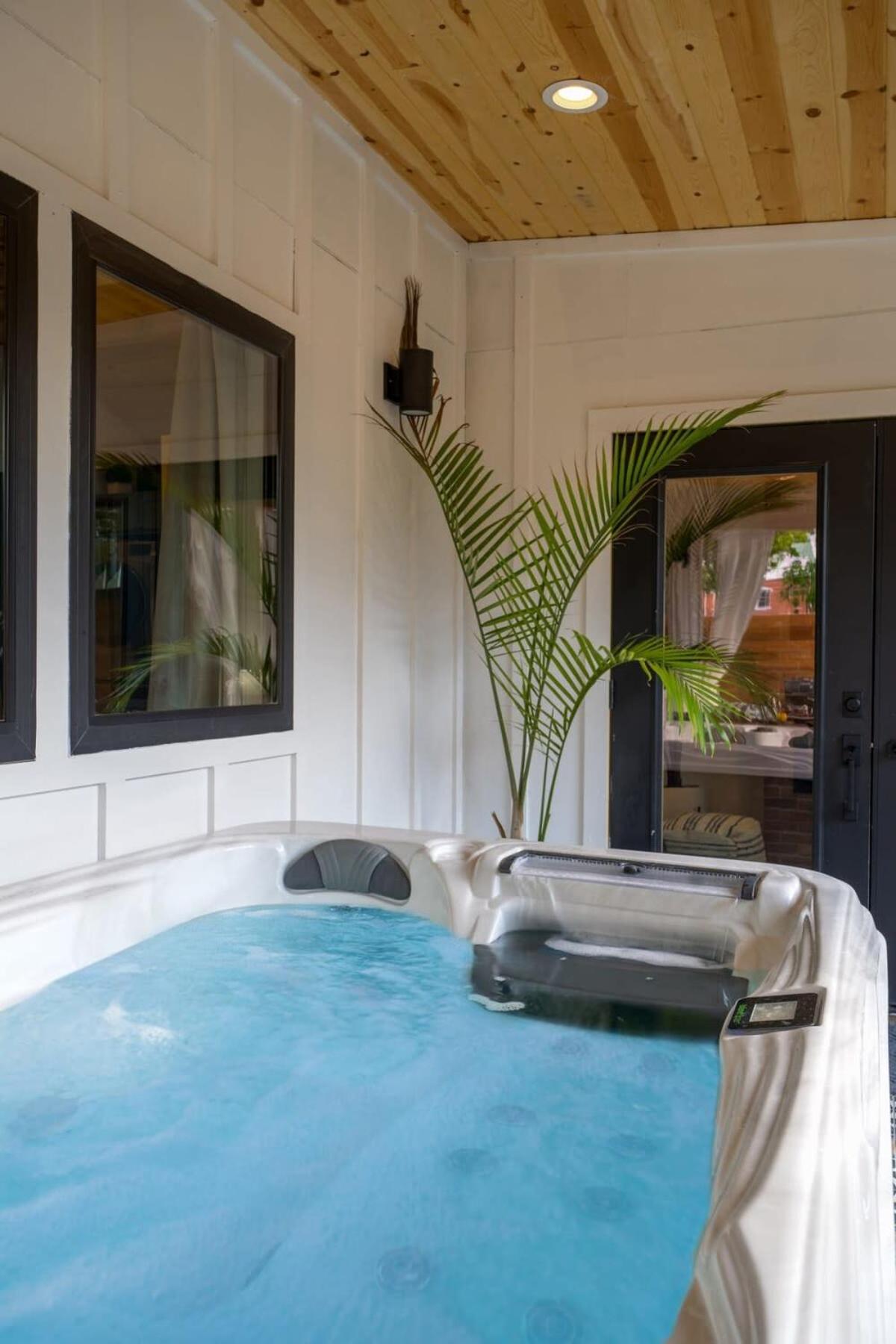 Petit Paradis Studio With Hot Tub Фредериксберг Экстерьер фото